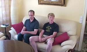 Twosome Young Boys Seduce German MILF to Fuck