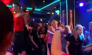 Plenty of bang on dance floor explosion up jobs from blondes uninhibited fuck