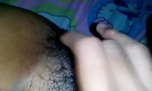 ill feeling my desi clitoris with the addition of cumming